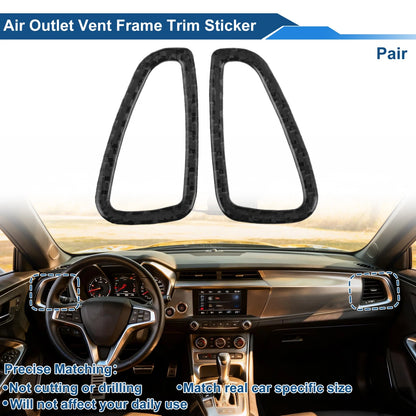 Air Condition Outlet Vent Trim Cover Frame for Chevrolet Camaro (2016–2025)