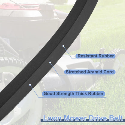 Lawn Mower Deck Belt for Ferris IS600 IS600Z (No. 5105529, 5105529FS)