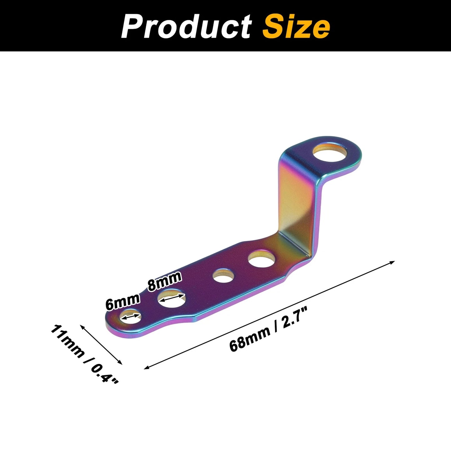 Light Bar Mounting Bracket for Motorcycle (1 Pair)