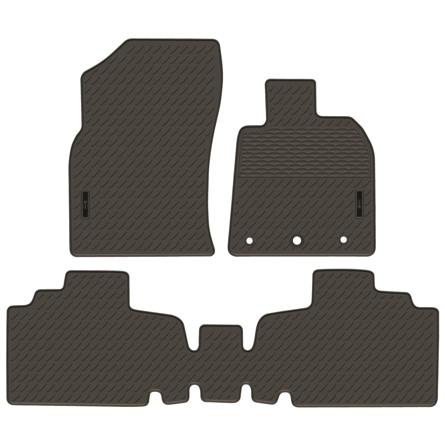 Set of 4 Custom Fit Rubber Floor Mats for Camry (2018–2023)