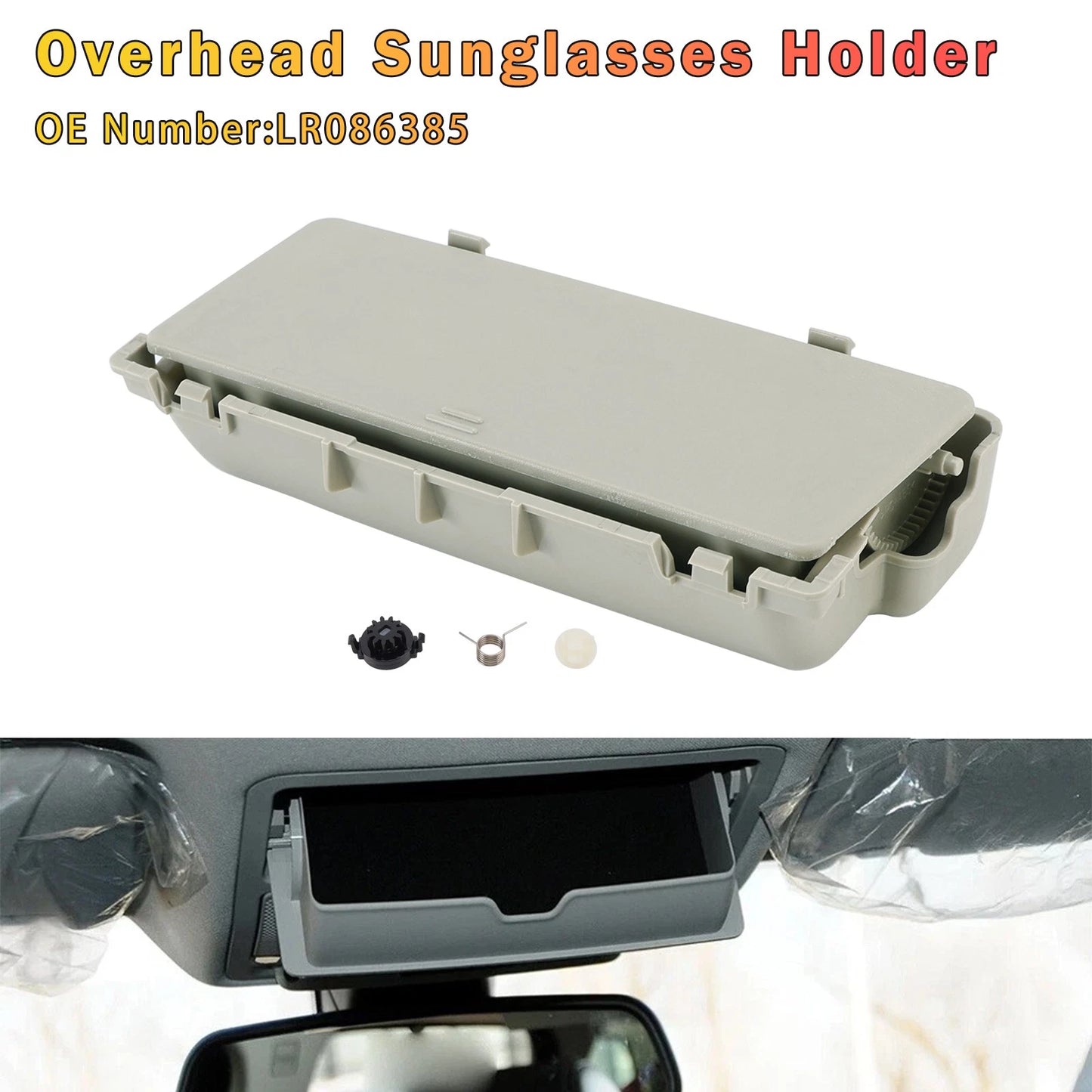 Overhead Sunglasses Holder LR086385 for Discovery Sport Range Rover Evoque (2015–2020)