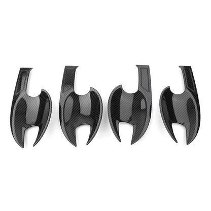 Carbon Fiber Inner Door Handle Bowl Cover Trim for Mazda CX-5 (2017-2020)
