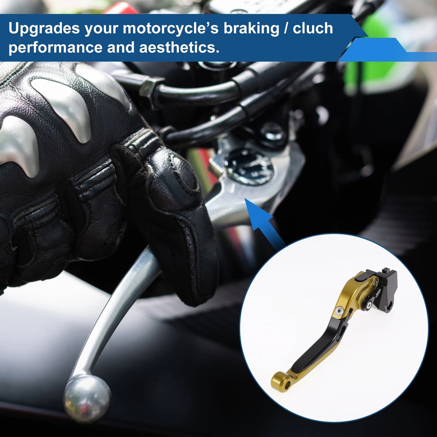 Adjustable Short Long Brake Clutch Levers for Kawasaki Z1000SX (2017–2020)