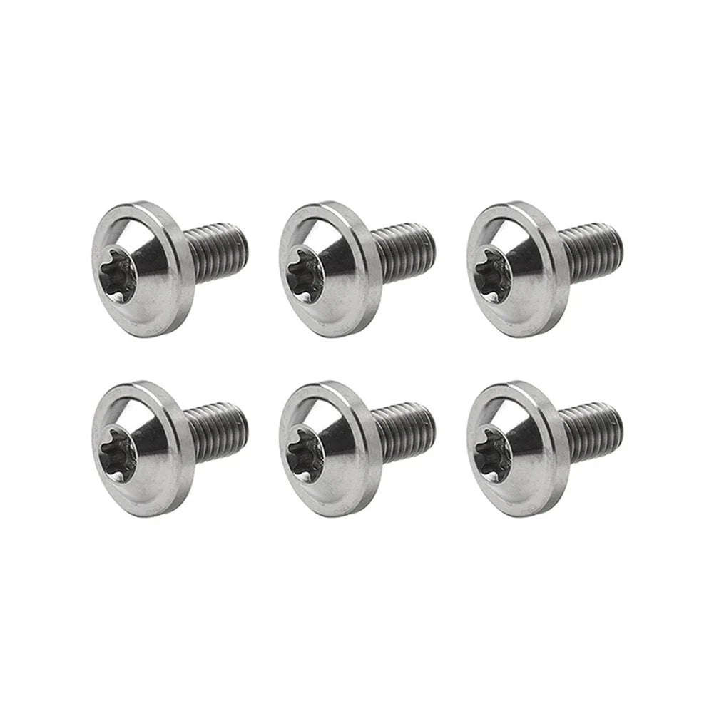 6 x M6x20mm Alloy Torx Head Screws for Titan Motorcycle Bike