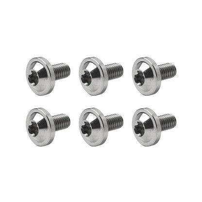 6 x M6x20mm Alloy Torx Head Screws for Titan Motorcycle Bike