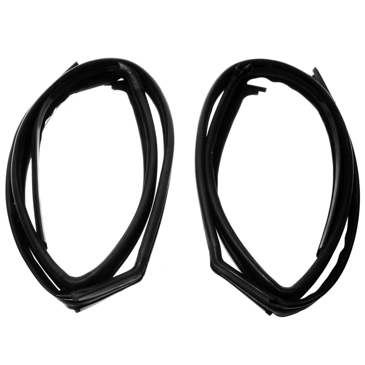 Set of 2 Glass Run Channel Seals for Nissan Pickup Truck D21 (1986–1998)