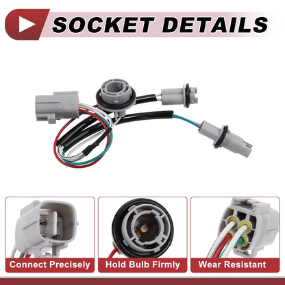 Headlight Socket Wiring for Lexus GX470 (2003–2009) No. 811256A240