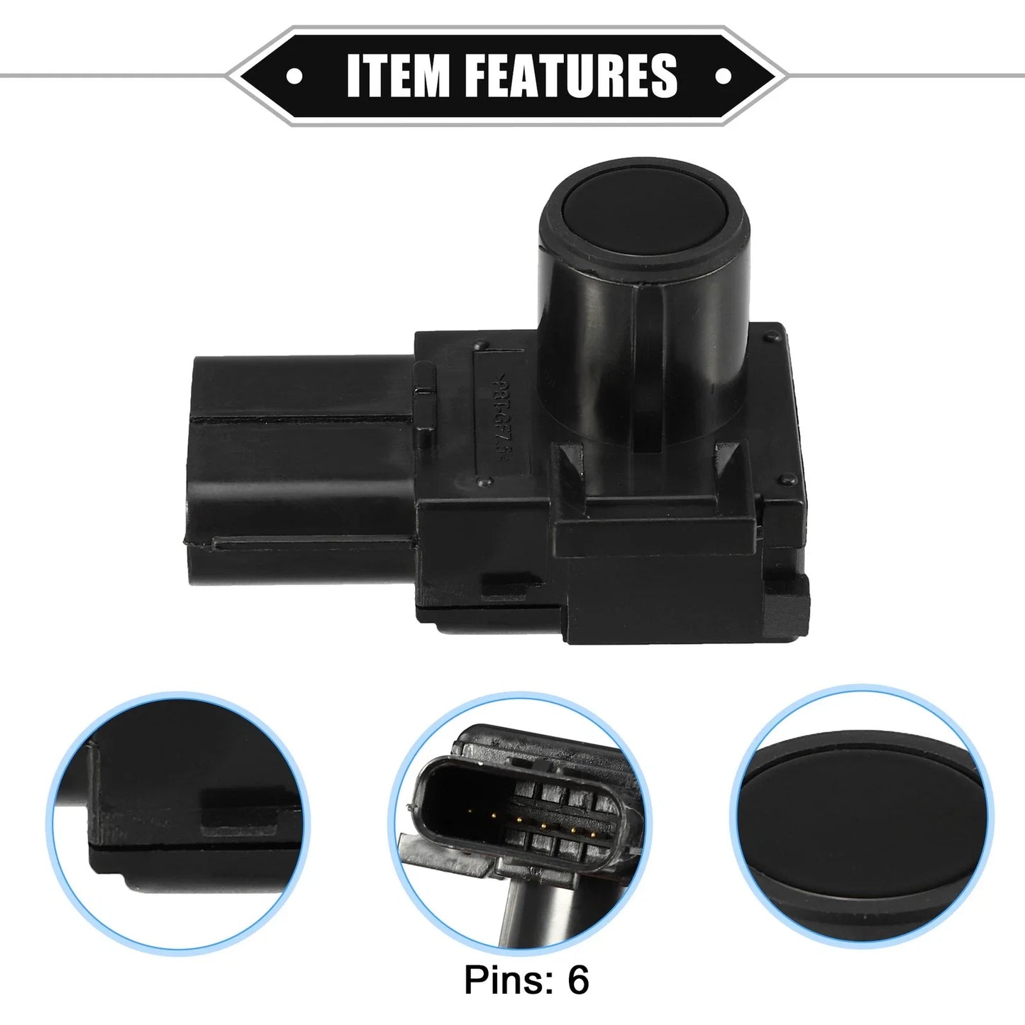 Parking Sensor PDC for Lexus LX570, Toyota Sequoia 2008-2015, Black