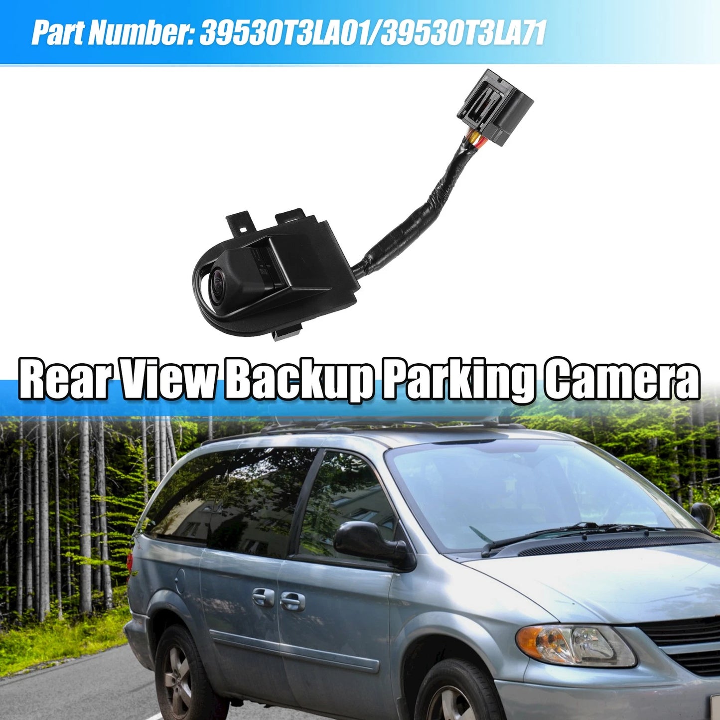 Rear View Reversing Backup Camera for Honda Accord Coupe (2013–2015)