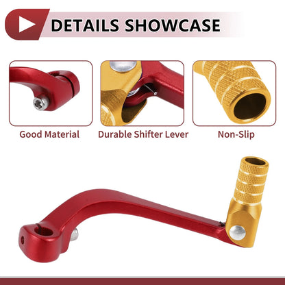 Folding Gear Shifter Lever for Honda CRF110F (2013–2018) Gold Tone