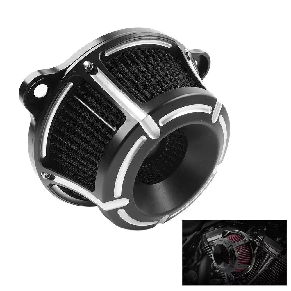 Air Cleaner Intake Filter Kit for Harley Touring Road Street Glide Softail