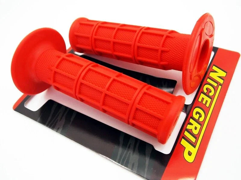 KTM 350 JBS Red Hand Grip Set Left Right Pair Handlebar Grips