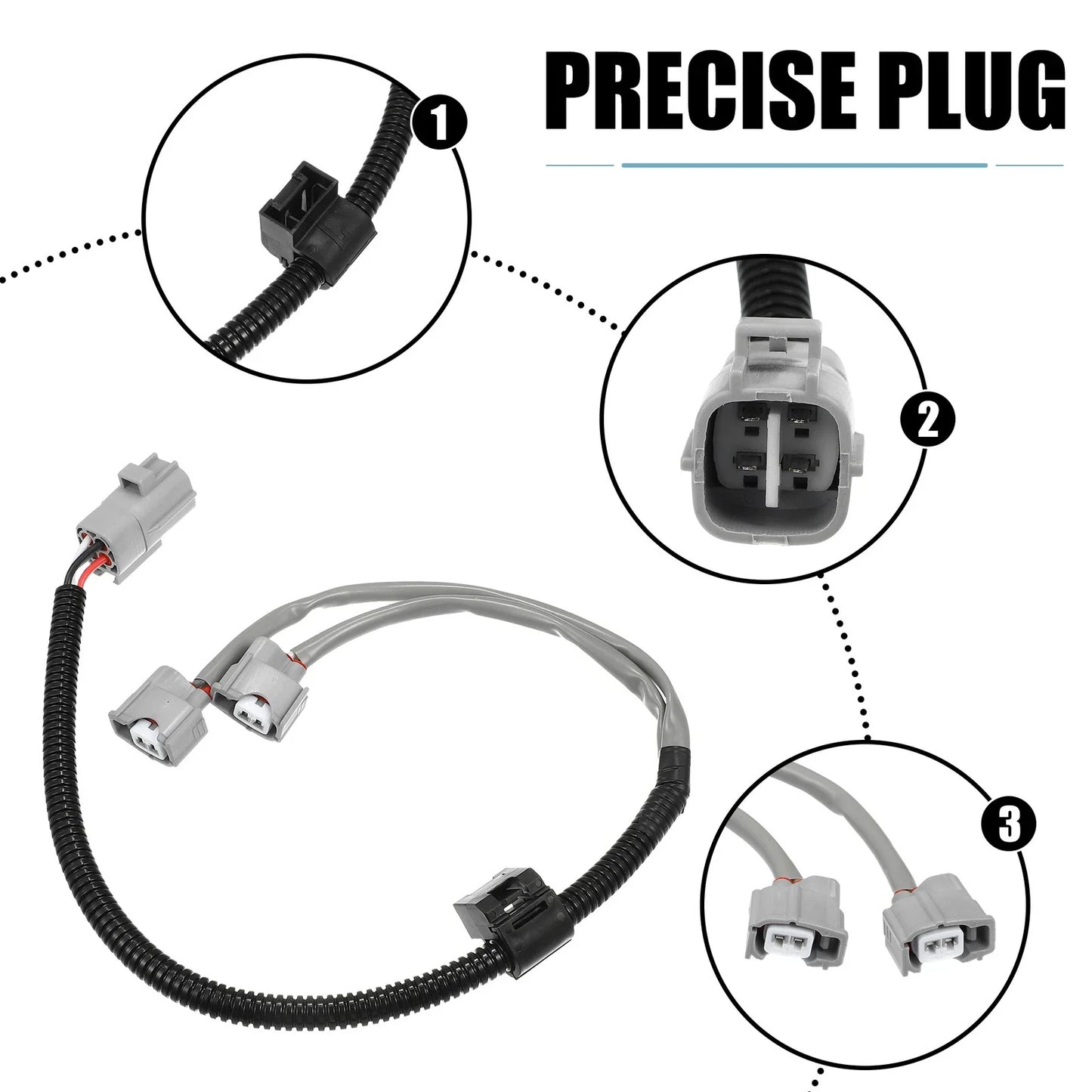 Knock Sensor Set with Harness for Toyota Camry Highlander Sienna (2001-2023)