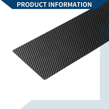 8 Pcs Car Pillar Window Trim Covers for Honda CR-V (2017-2023) Black Carbon Fiber