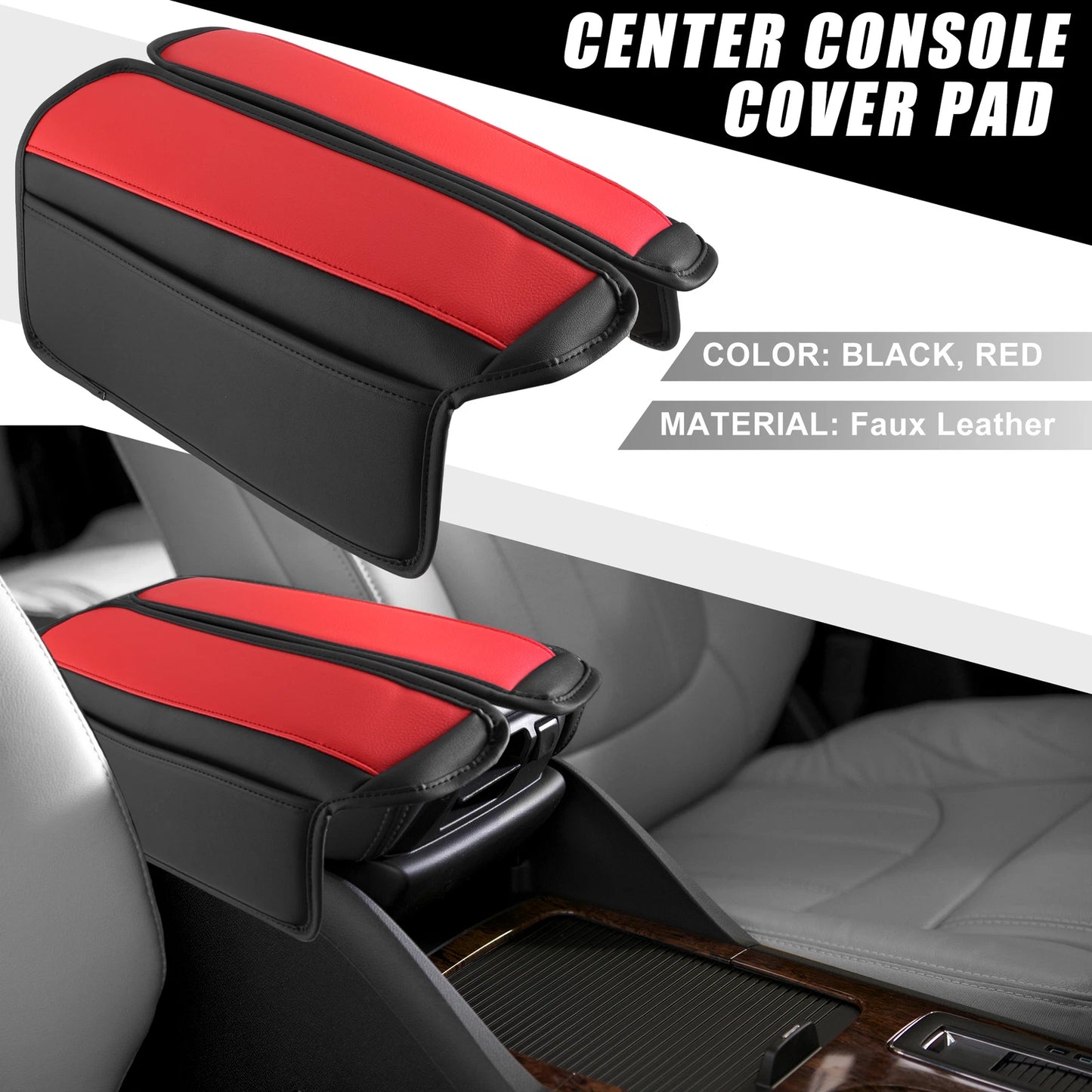 Center Console Armrest Pad for Nissan Rogue (2021–2023) - Pack of 2