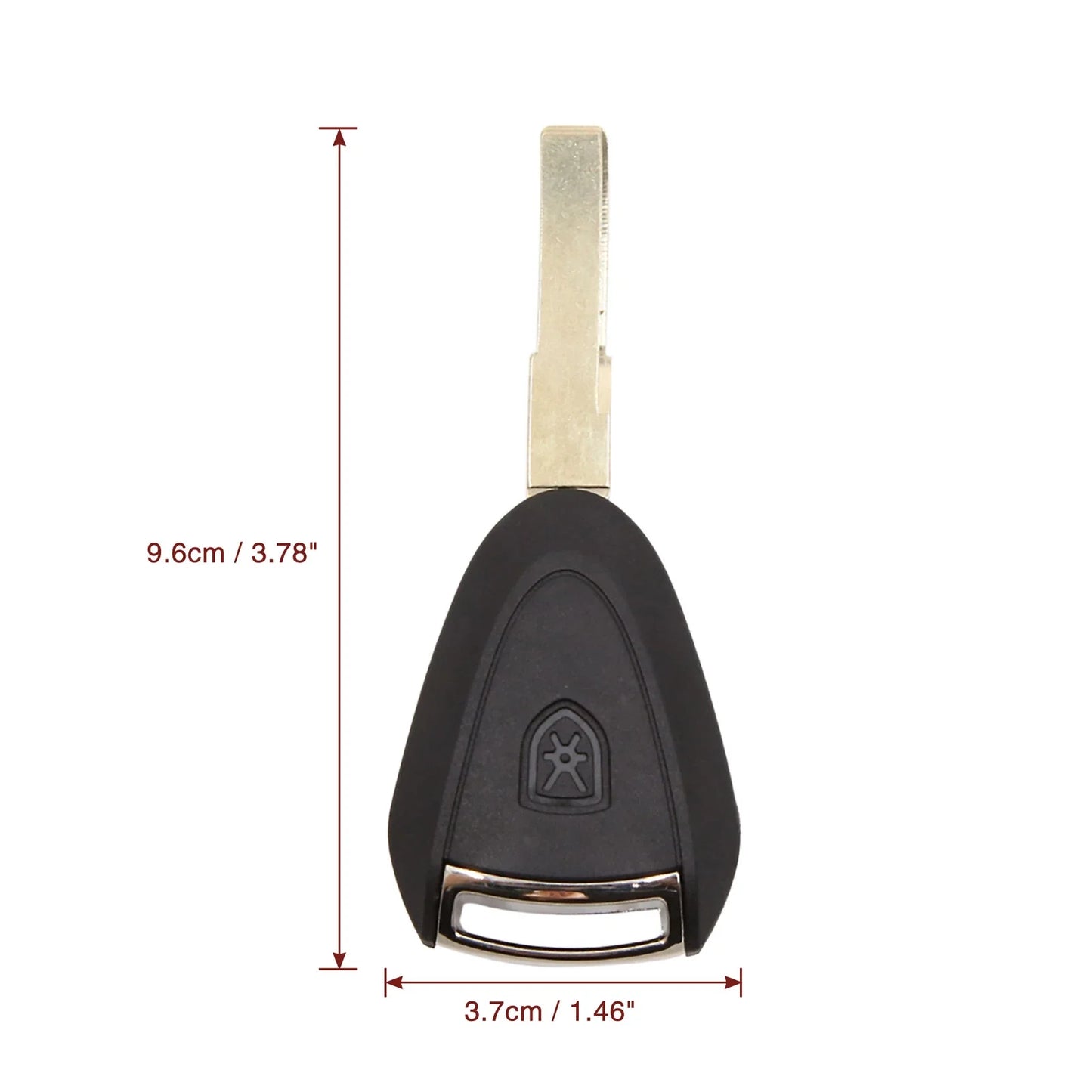 Car Key Shell Case for Porsche Boxster 987 Cayman 3 Button (2005-2012)