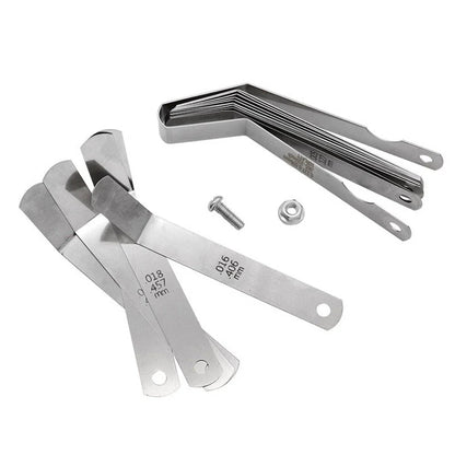 Feeler Gauge Stainless Steel for Motorcycle Engine Maintenance