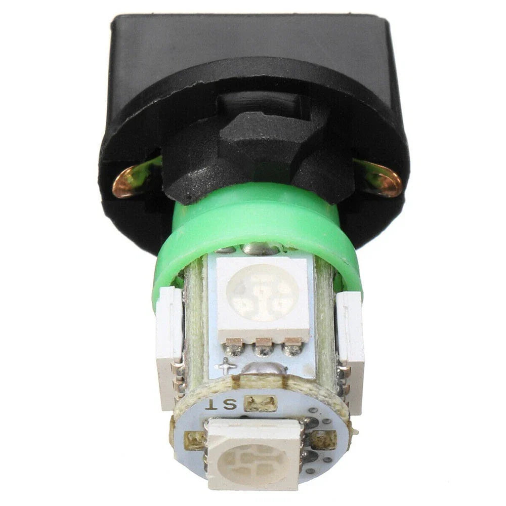 10 Green 5050LED Bulbs Instrument Panel Gauge Cluster for Dash Light Sockets