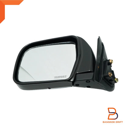 LH Chrome Wing Side Mirror for Toyota Hilux Ute 88-96