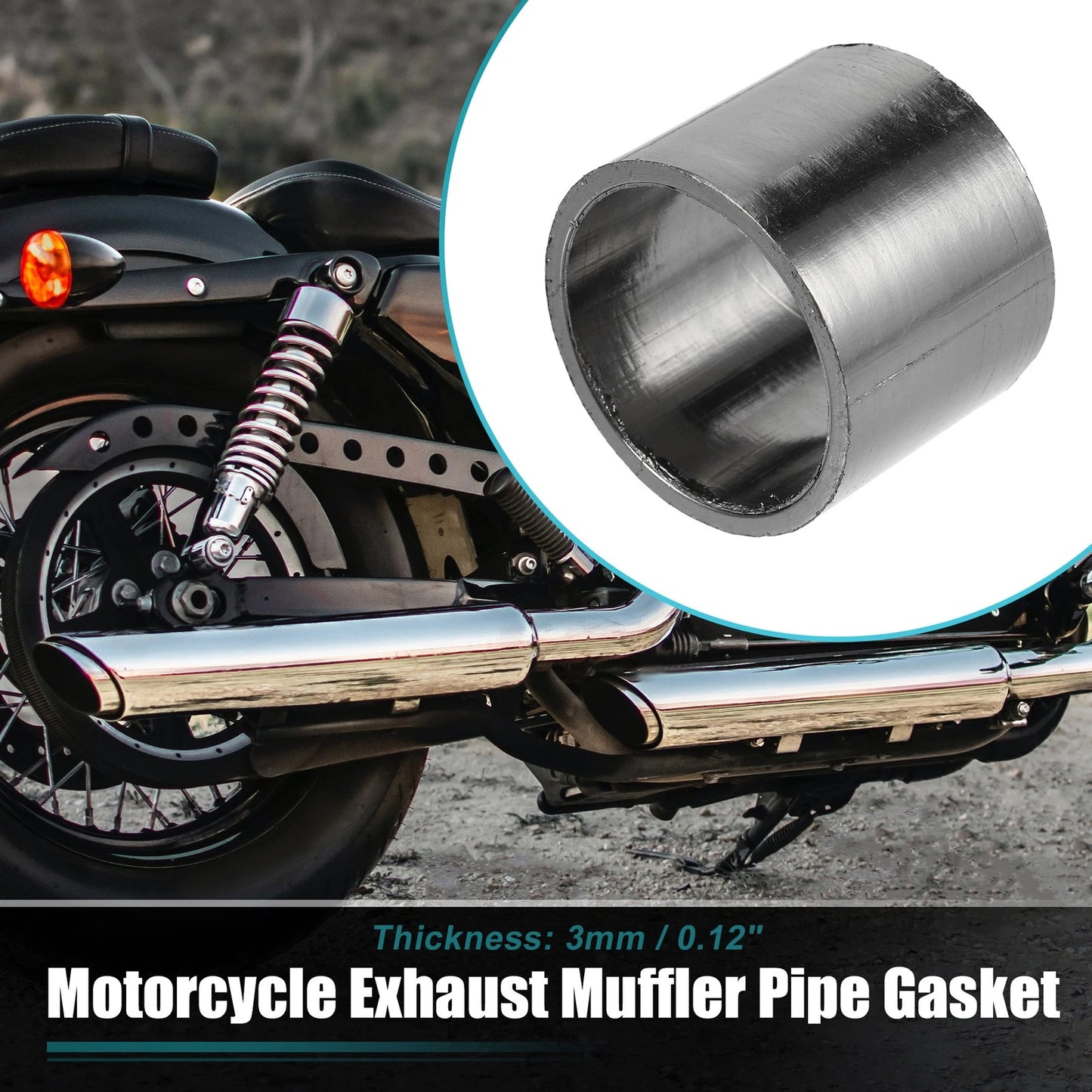 Exhaust Muffler Pipe Gasket   - 35mm ID, 41mm OD