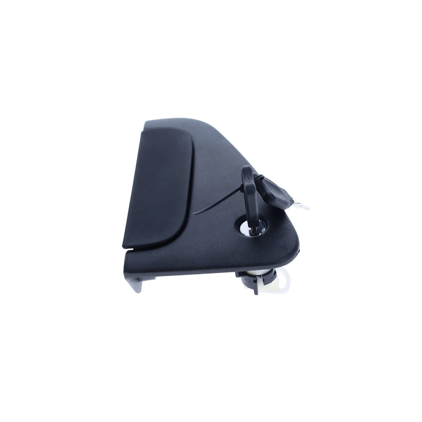 Right Side Textured Black Outer Door Handle with Key for Daf CF 65 75 85 (2001–2013)