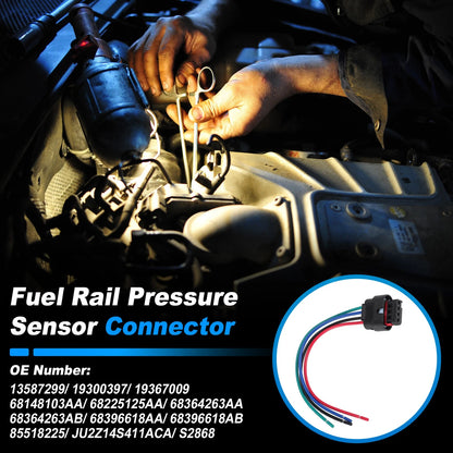 Fuel Rail Pressure Sensor Connector Pigtail for GMC L5P Duramax 6.6L (2017–2023)