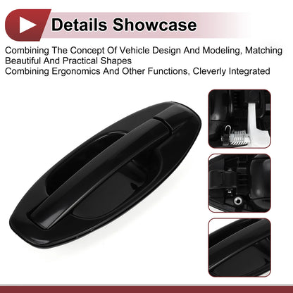 Car Exterior Door Handle for Hyundai Santa Fe (2013–2018) No. 8265026000 Black