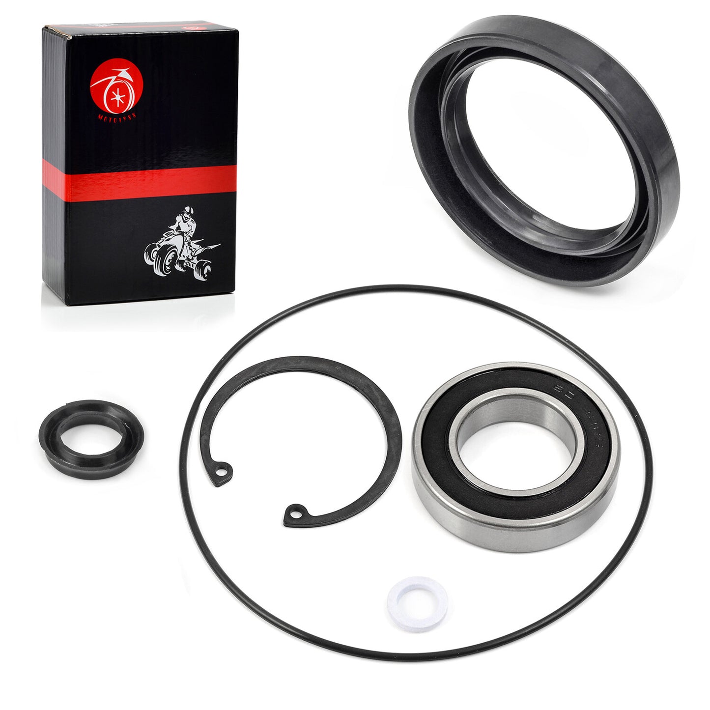 Rear Axle Rebuild Kit and Seals for Honda TRX250 Recon (1997–2017)