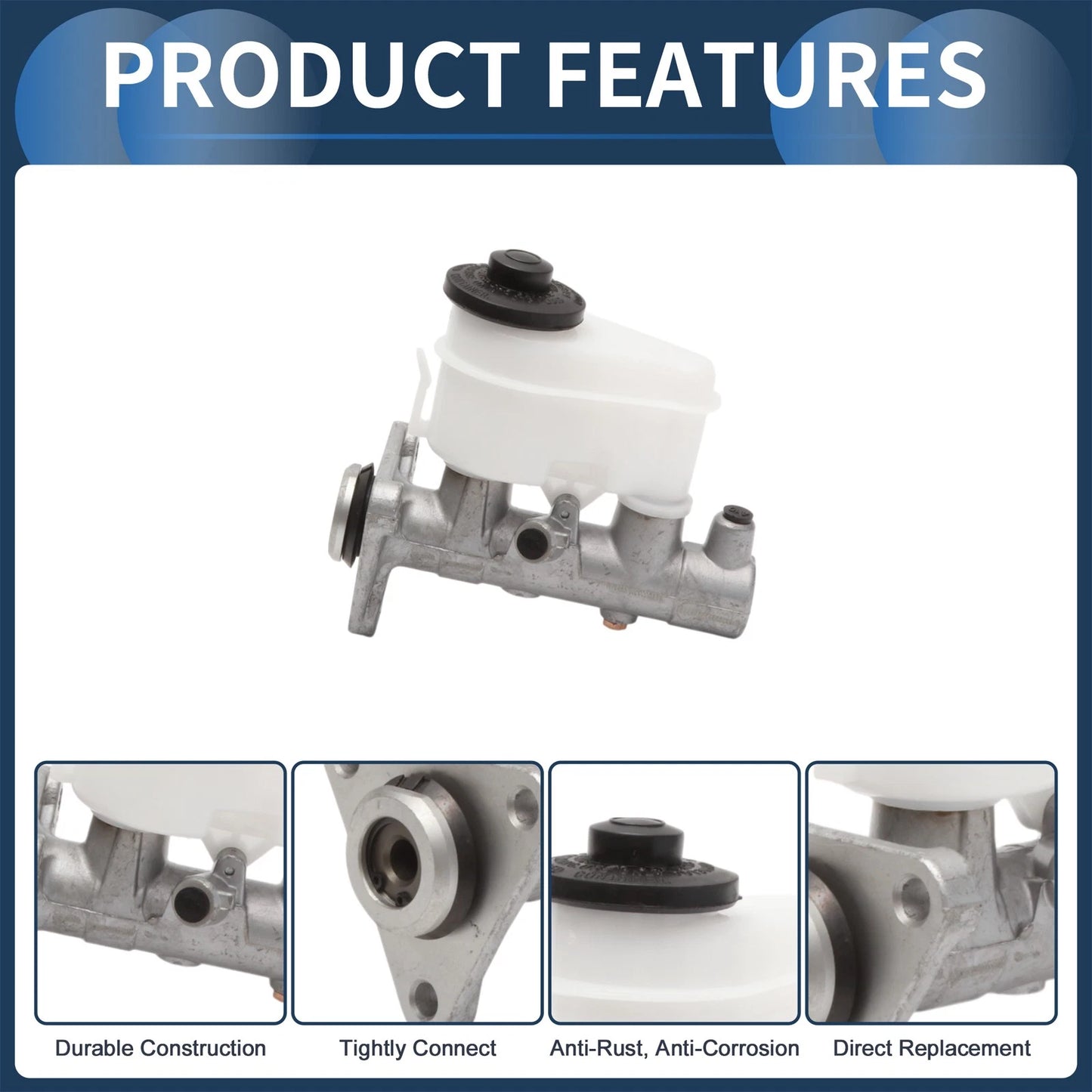 Brake Master Cylinder with Reservoir No. 472011A020 for Toyota Corolla (1993–2002)