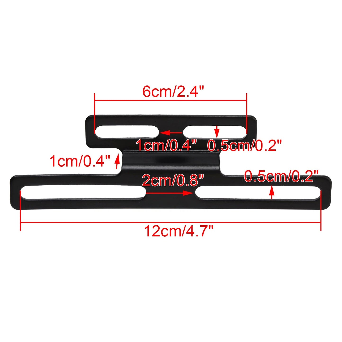 Universal Motorcycle License Plate Frame Holder