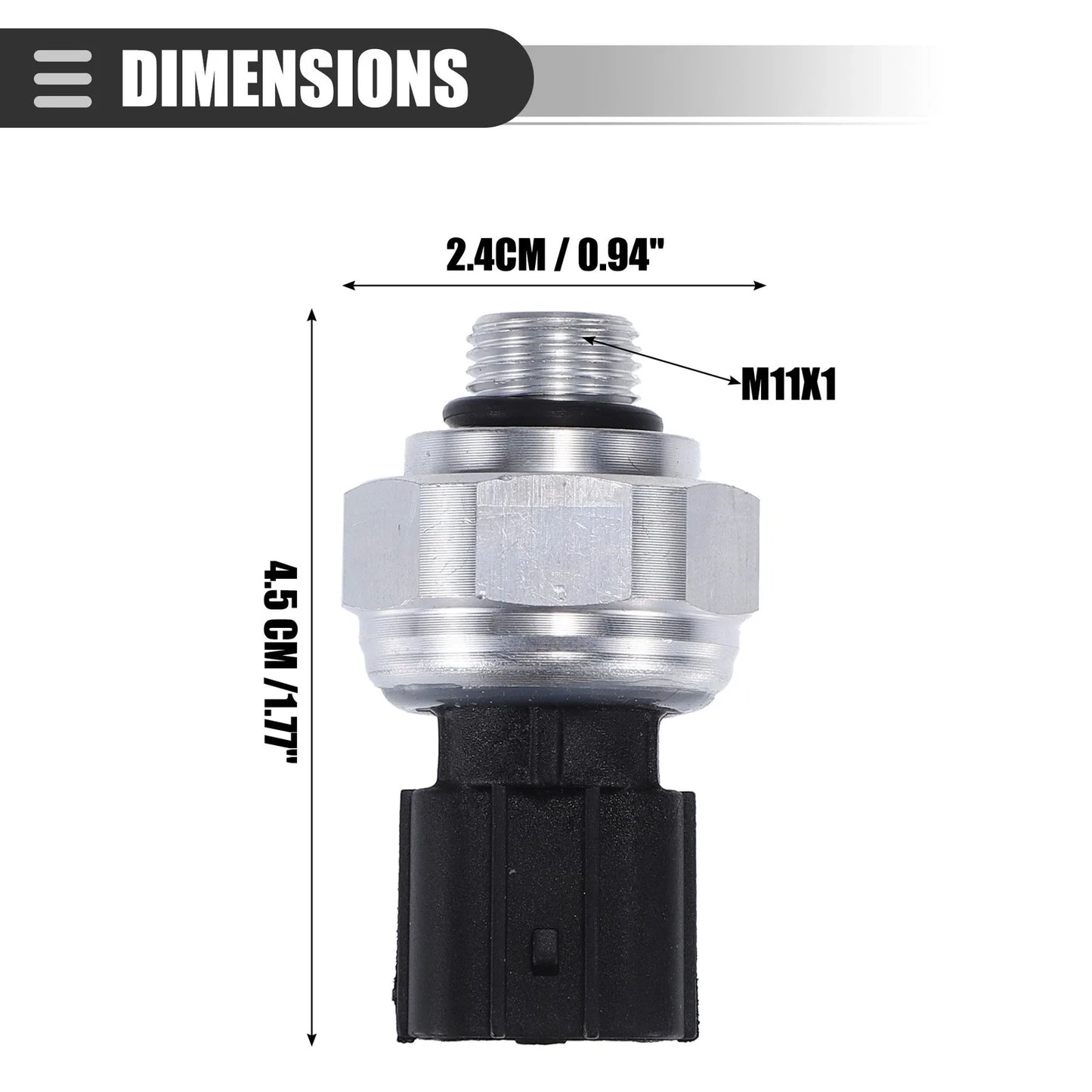 A/C Pressure Transducer Valve Sensor for Honda Accord (2013-2017)
