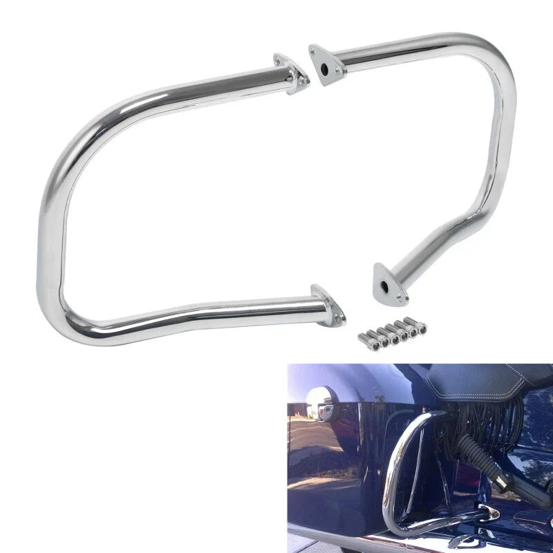 Chrome Rear Highway Bars for Indian Springfield, Challenger (2016-2025)