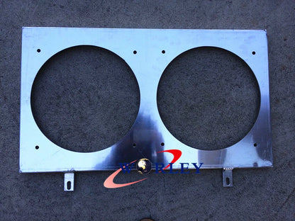 Aluminum Radiator Fan Shroud with Fans for Nissan Skyline R32 (1989–1994)