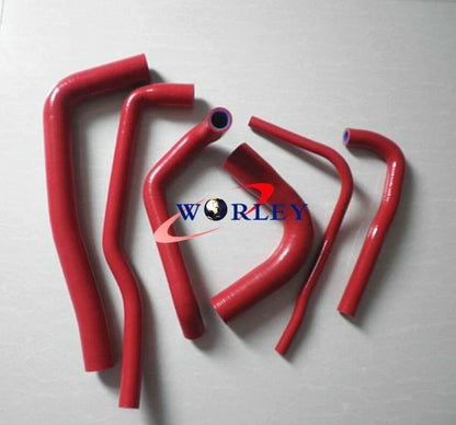 Red Silicone Hose for SAAB 9000 AERO 2.3L B234 & 9-3 2.0L B204 Turbo (1994-2002)