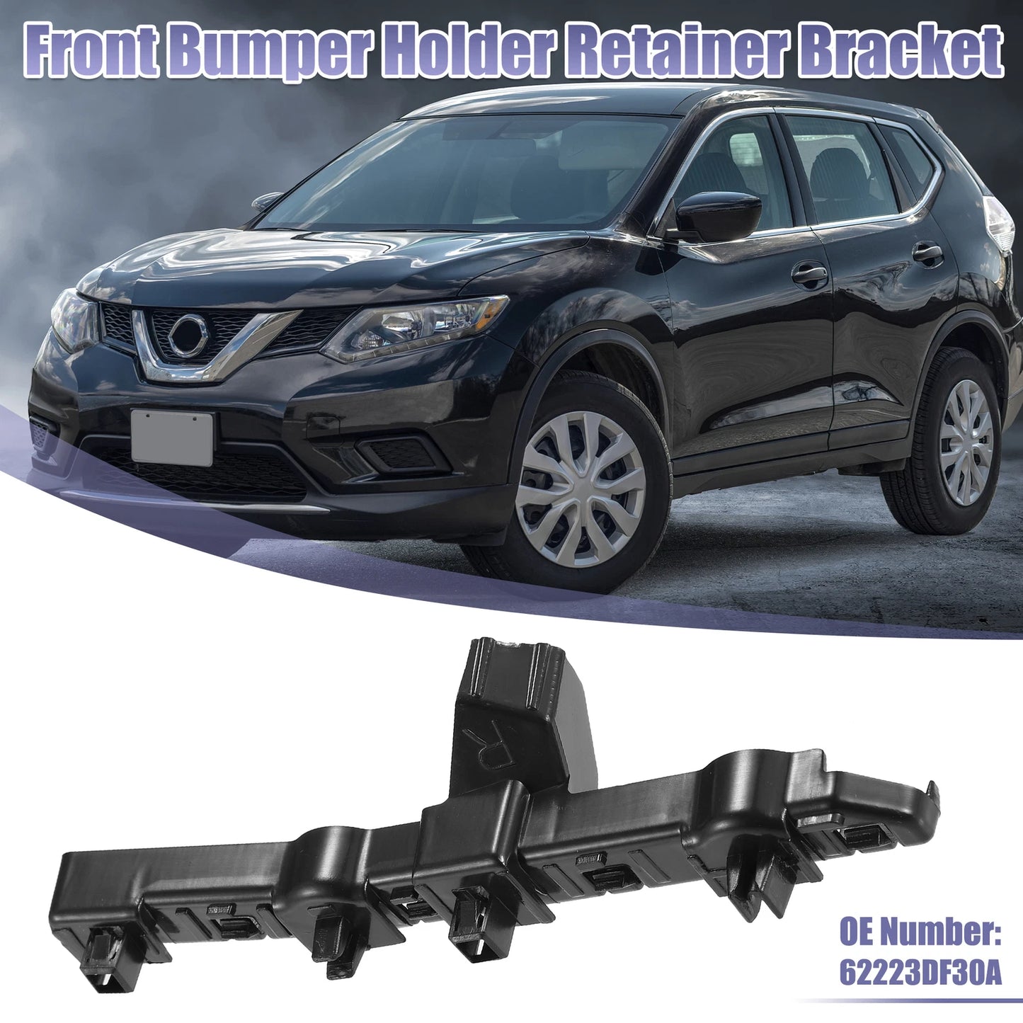 Right Side Front Bumper Mounting Support Bracket No. 62223DF30A for Nissan