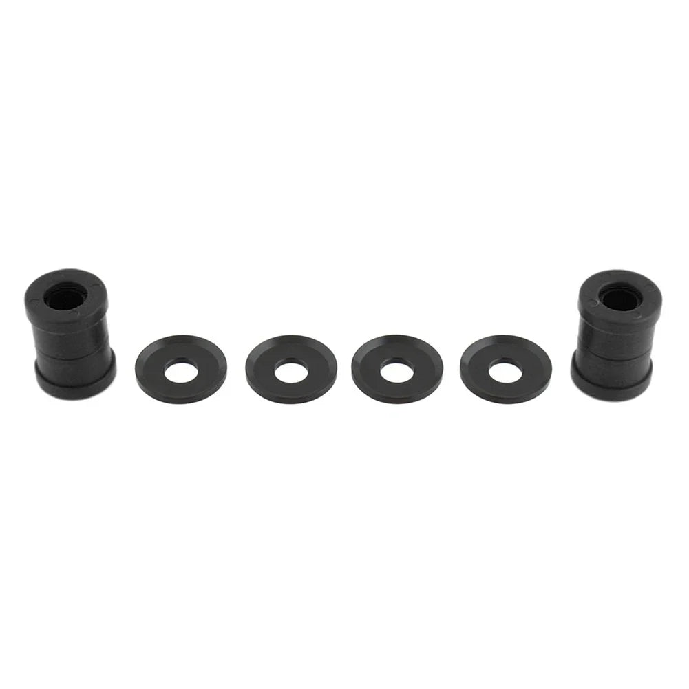 Black Polyurethane Handlebar Riser Bushings for Harley Softail Dyna Sportster