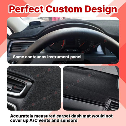 Dash Mat / Non-Slip Black / Dash Mat for Golf 4 MK4 (1997–2003)