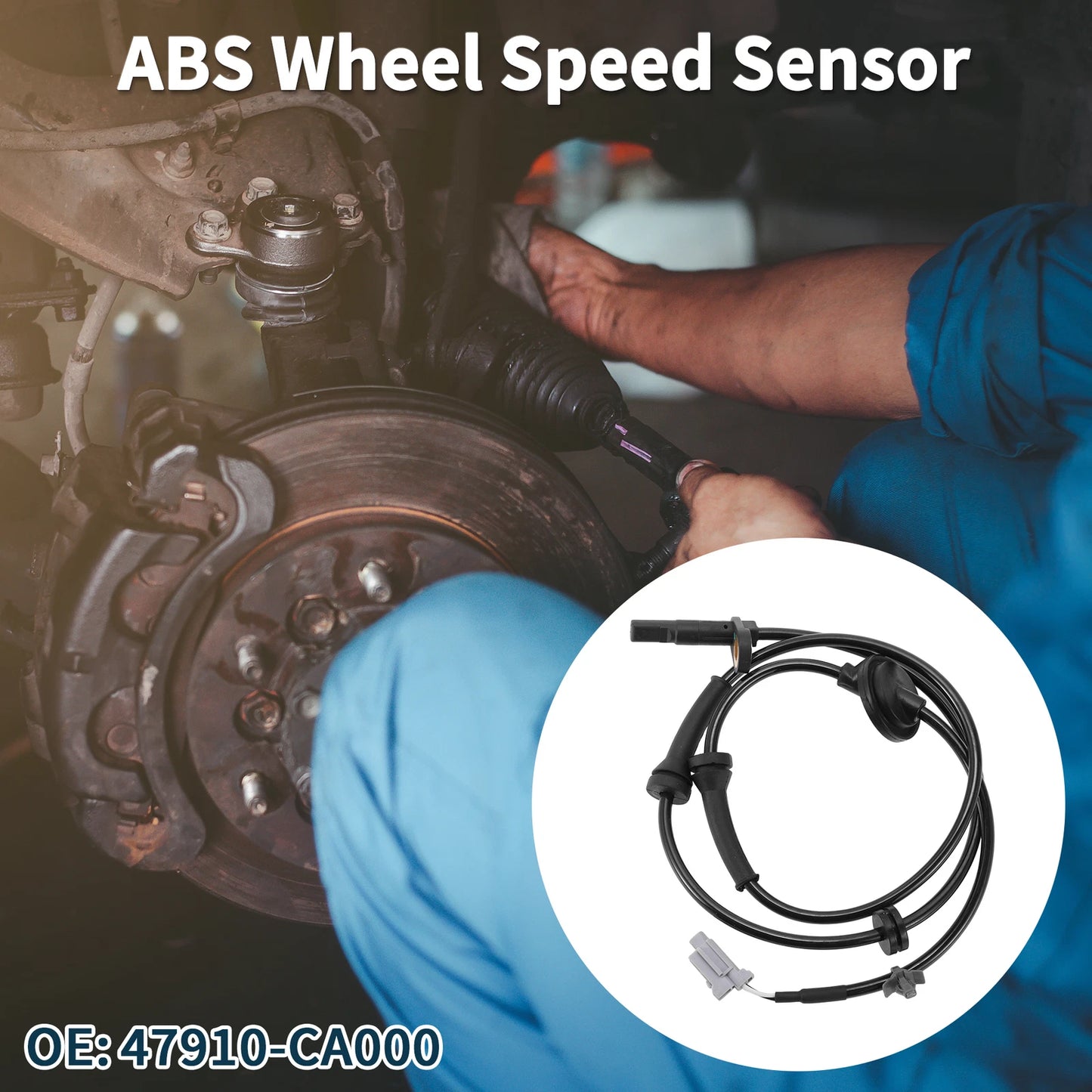 ABS Wheel Speed Sensor No. 47910-CA000 for Nissan Murano (2003–2007)