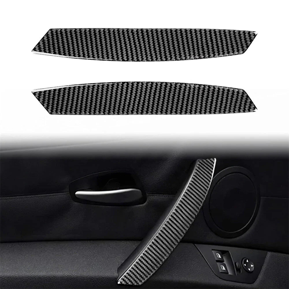 Carbon Fiber Door Handle Cover Stickers for 2003-2008 BMW Z4 E85