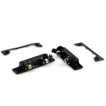 Set of 2 Black Door Handles for Toyota Hilux Ute (1984–1988)