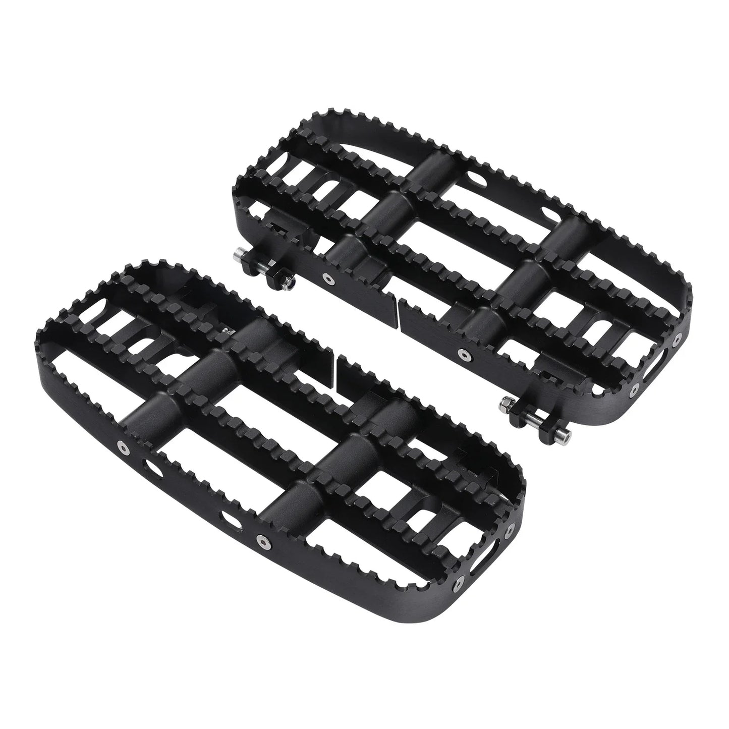 Black Driver Floorboards for Harley Touring Street Glide (2014-2024)
