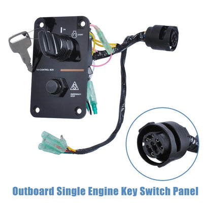 Key Switch Panel for Yamaha Outboard (Fit 704-82570-08-00)
