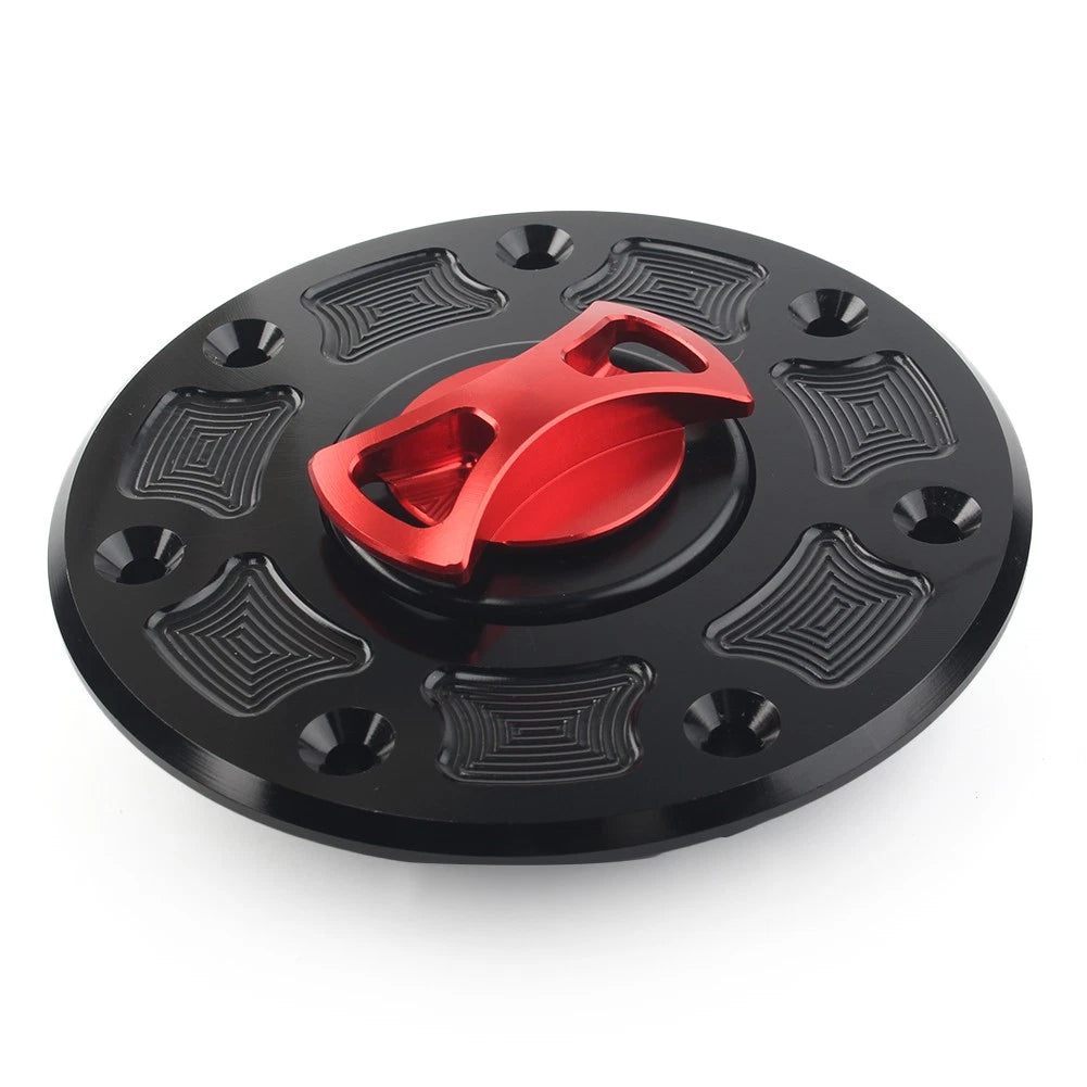 Fuel Gas Tank Cap Cover for Kawasaki Ninja 500 ZX-6 ZX-7 ZX-9 ZRX-1100 (1994–2003) Red