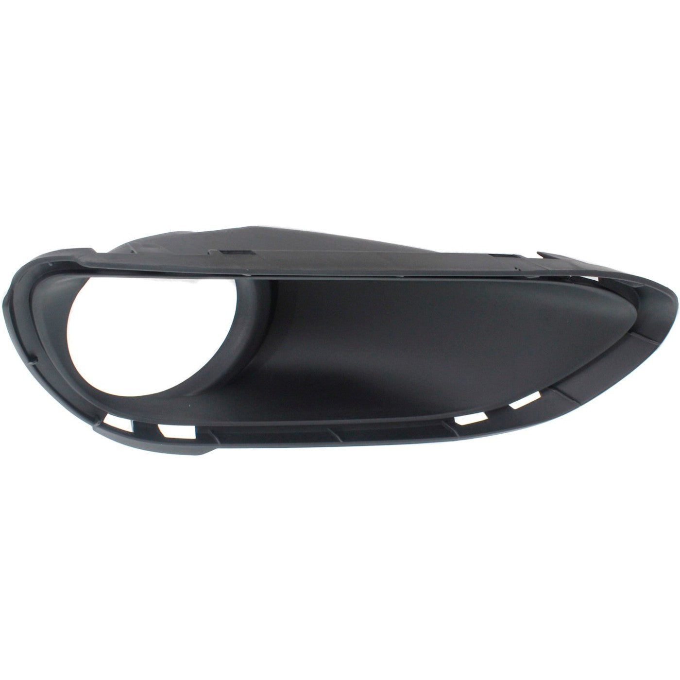 2X Fog Light Trim Set for Porsche Cayenne (2011–2014) Textured Black