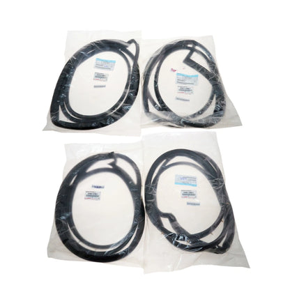 Complete Weatherstrip Door Rubber Seal Set for Toyota Corolla (1992–1997)