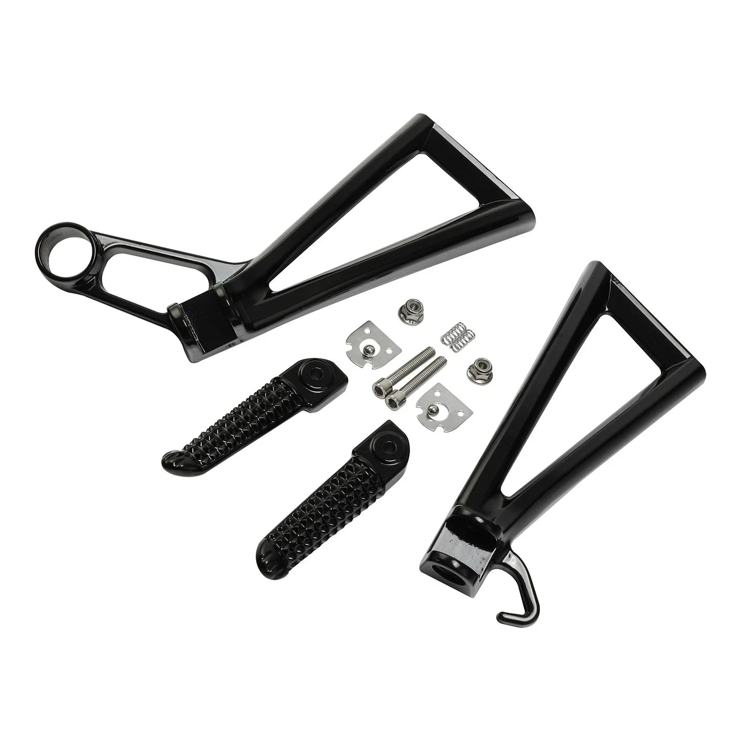 Rear Passenger Foot Pegs for Yamaha YZF R6 R6S (2003-2009)