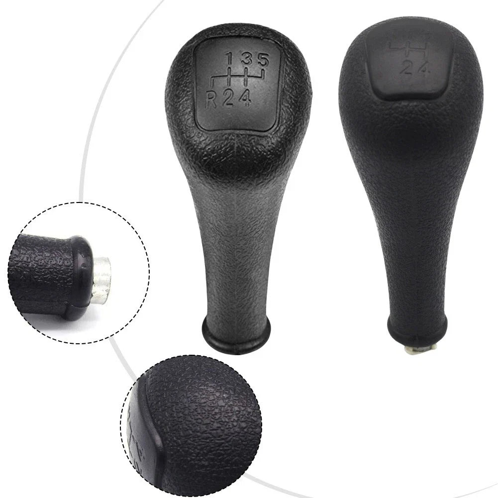 Shift Lever Head for Mercedes W123 W140 W201 W202 Black ABS