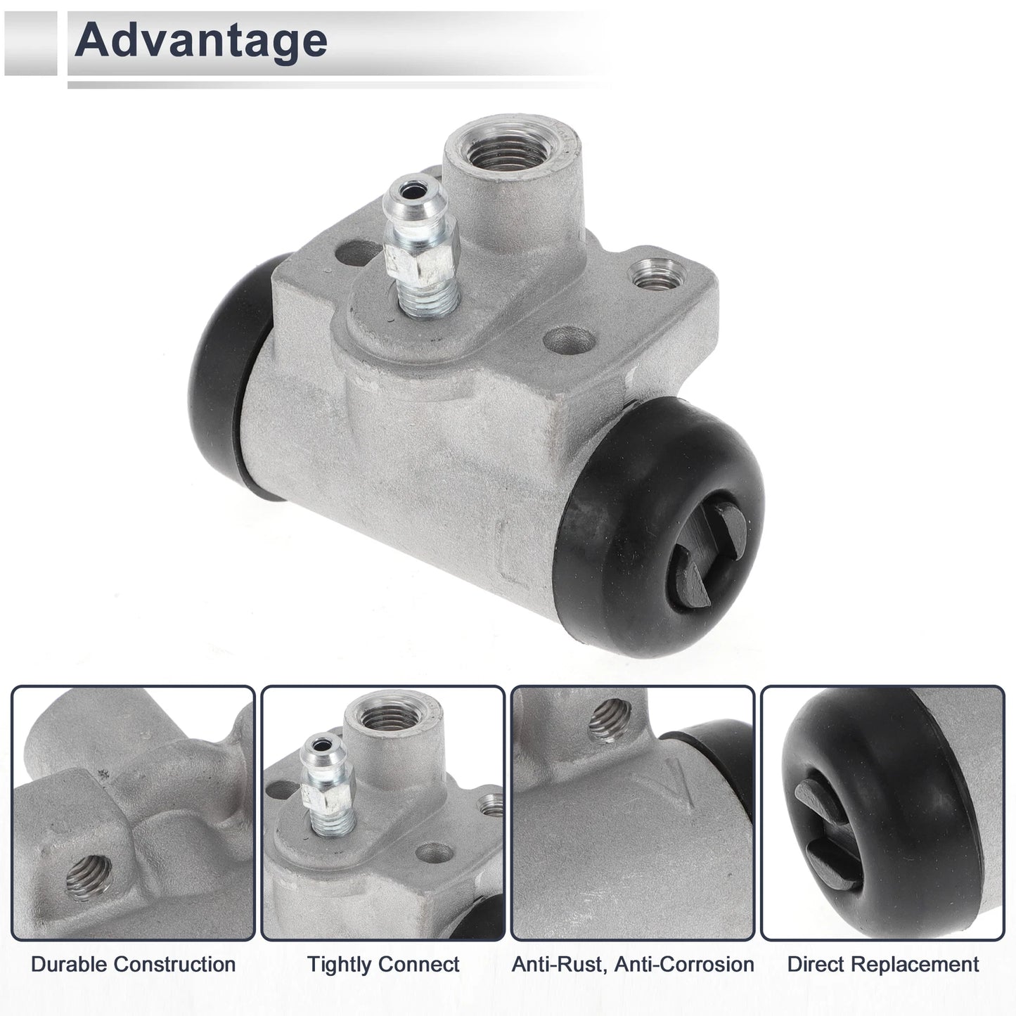 Rear Left Brake Wheel Cylinder No. 43301S04003 for Honda Accord (1990–1993)