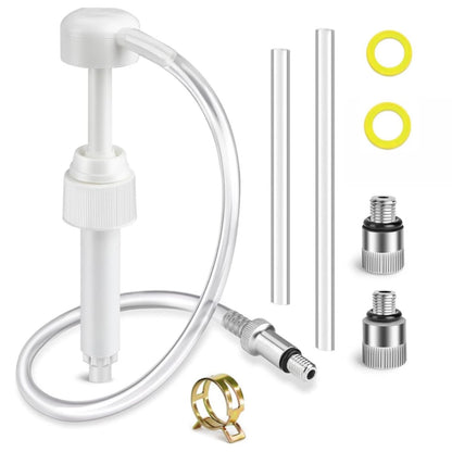 Lower Unit Gear Oil Pump for Standard Quart Bottles (3/8" 10mm 8mm Adapters)