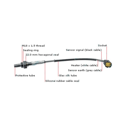 OXYGEN OXY O2 SENSOR for NISSAN SKYLINE R33 PULSAR N14 N15